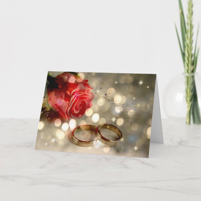 Carte À mon mariage de mari (Devant)