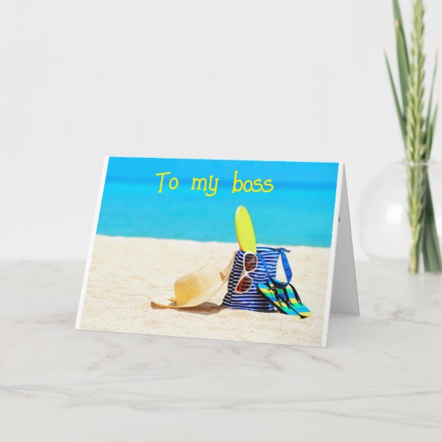 CARTE **À MON PATRÔN** VOUS DÉSERVEZ UN "ANNIVERSAIRE FO (Devant)