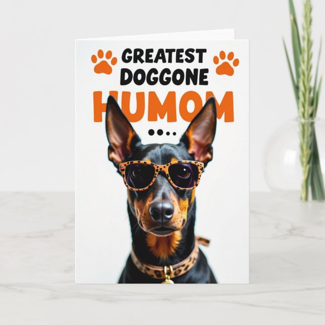 Carte à motif chien tacheté (Devant)