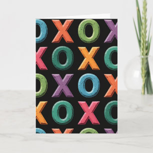 Carte à motif Xo Vivid