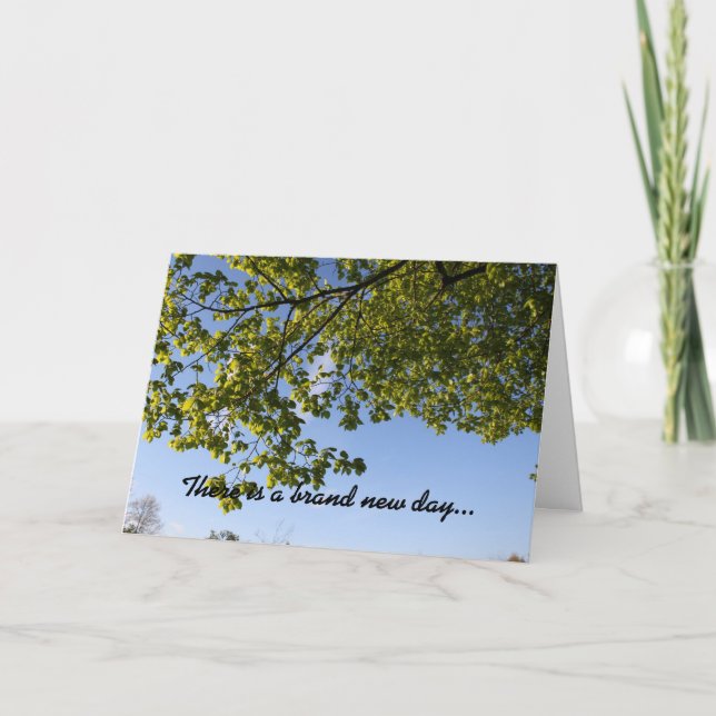 Carte A Note for Encouragement (Devant)