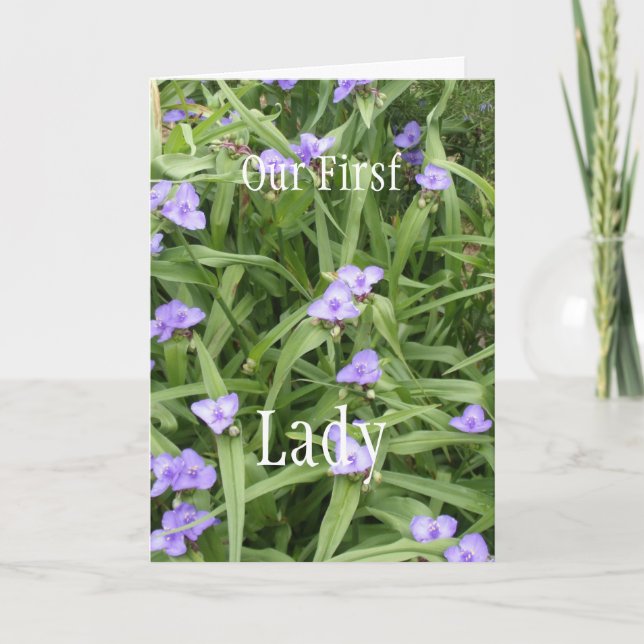 Carte À Notre Première Dame (Devant)