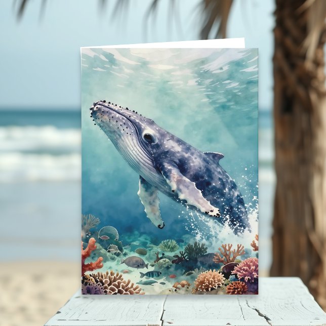 Carte A Oceanic Themed Birthday Poem  (Créateur téléchargé)