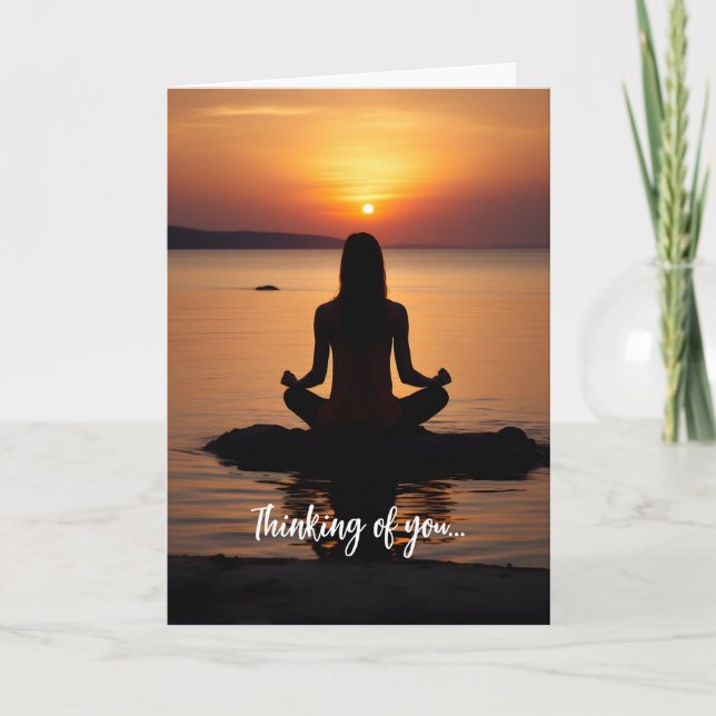 Carte À penser à toi... (Devant)