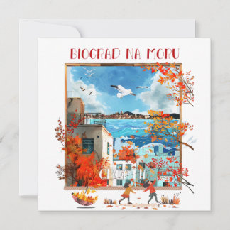 Carte à plat - Biograd na Moru 2