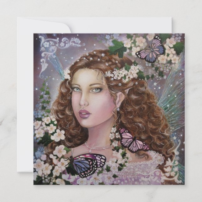 Carte à plat de la reine Hawhtorn (Devant)