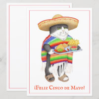 Carte à plat WENDELITO Cinco de Mayo 6,5x8,75
