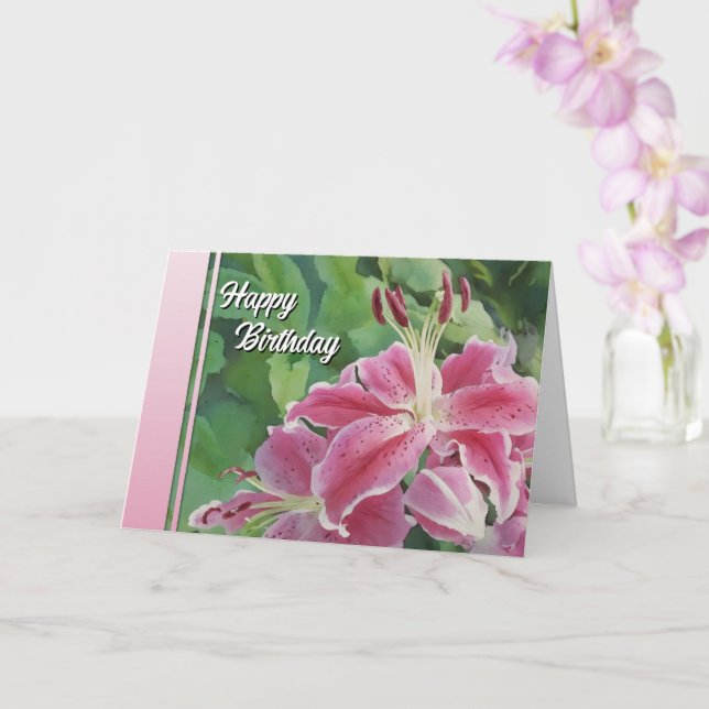 Carte A Prayer for You on Your Birthday - Card (Orchidée)