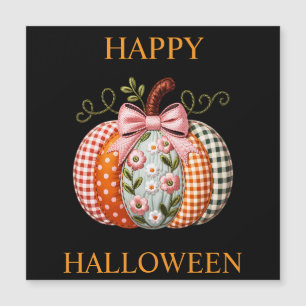 Carte à puce Halloween Citrouille Holiday