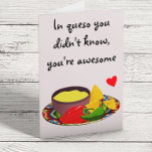 Carte A Queso Funny Mexicain Amour Saint Valentin<br><div class="desc">Cette conception a été créée par art numérique. Elle peut être personnalisée dans la zone fournie ou customisée en choisissant le clic pour customiser une autre option et en changeant le nom, les initiales ou les mots. Vous pouvez également modifier la couleur et le style du texte ou supprimer le...</div>
