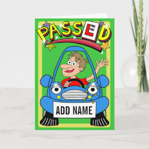 Carte A réussi le test, le nom peut être placé dans la p