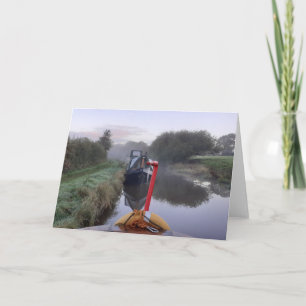 Carte à thème Canal. Vide pour ton propre message.