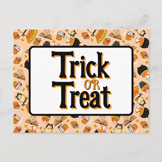 Carte à thème Cute Halloween Baking (Devant)
