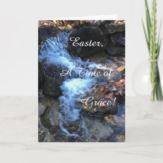 Carte A Time of Grace, Easter Folded Greeting Card