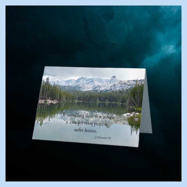 Carte À tout Il y a une saison, vierge à l'intérieur (Créateur téléchargé)