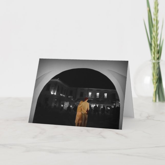 Carte À travers le tunnel (Devant)