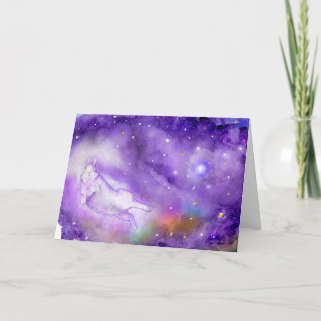 CARTE À TRAVERS L'UNIVERS (Devant)