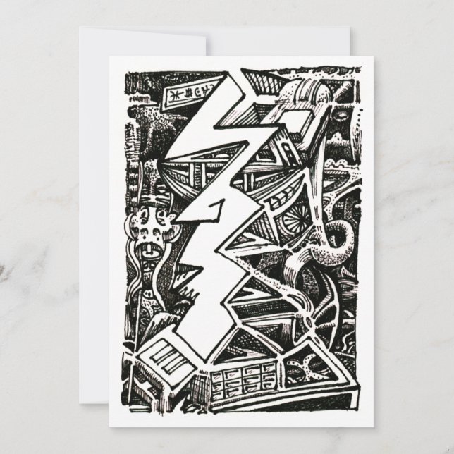 Carte à trois quarts (Devant)