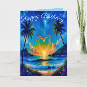 Carte À votre année d'anniversaire radieux