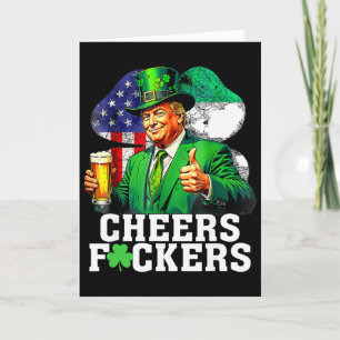 Carte À votre santé Ers Saint-Patrick Funny Boire de la