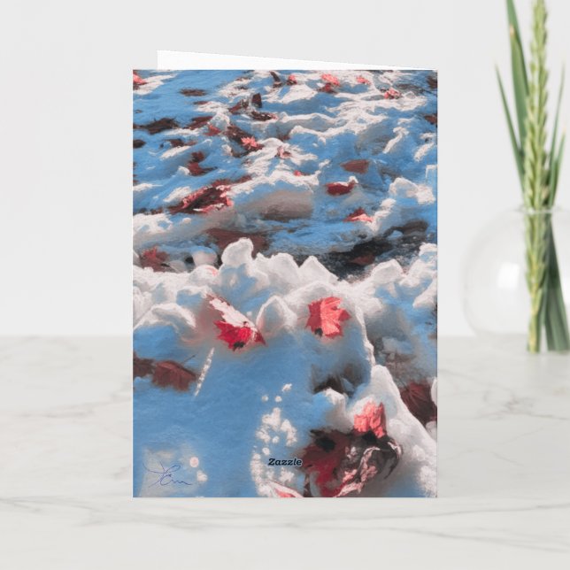 Carte A walk in the beauty (Dos)