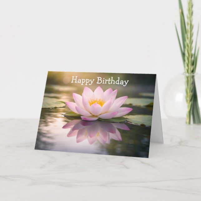 Carte A Waterlily (Devant)