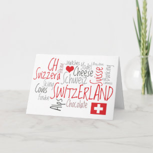 Carte A Yodel Greeting from Switzerland