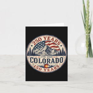 Carte Aamerica 250 Colorado 150 Ans Drapeau Aaméricain 4