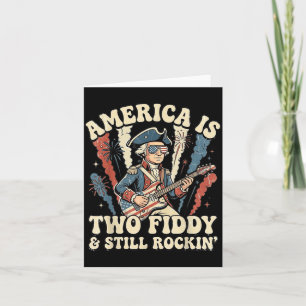 Carte Aamerica Is Two Fiddy Toujours Fondateur Rockin