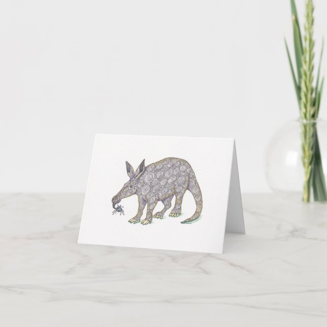 Carte Aardvark (Devant)