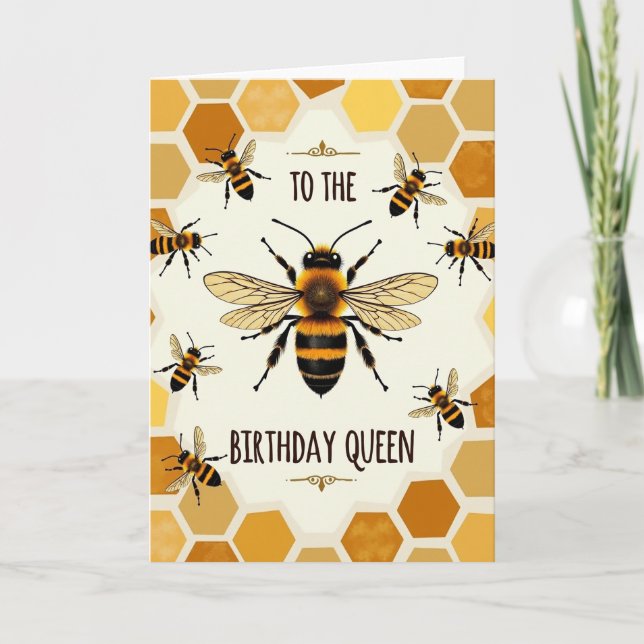 Carte Abeille à Miel Douce (Devant)