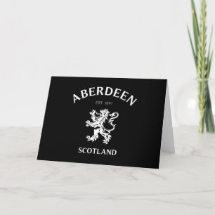 CARTE ABERDEEN
