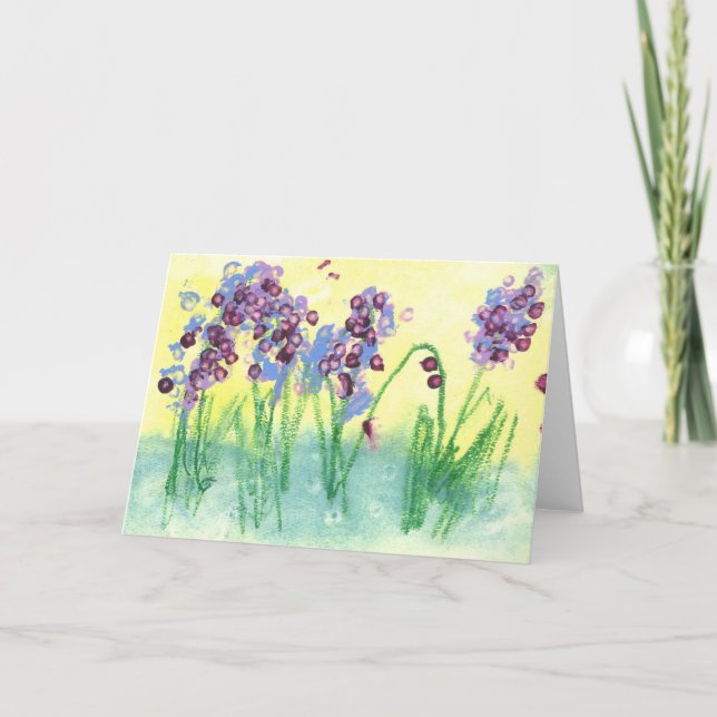 Carte Abhi's Flower Garden (Devant)