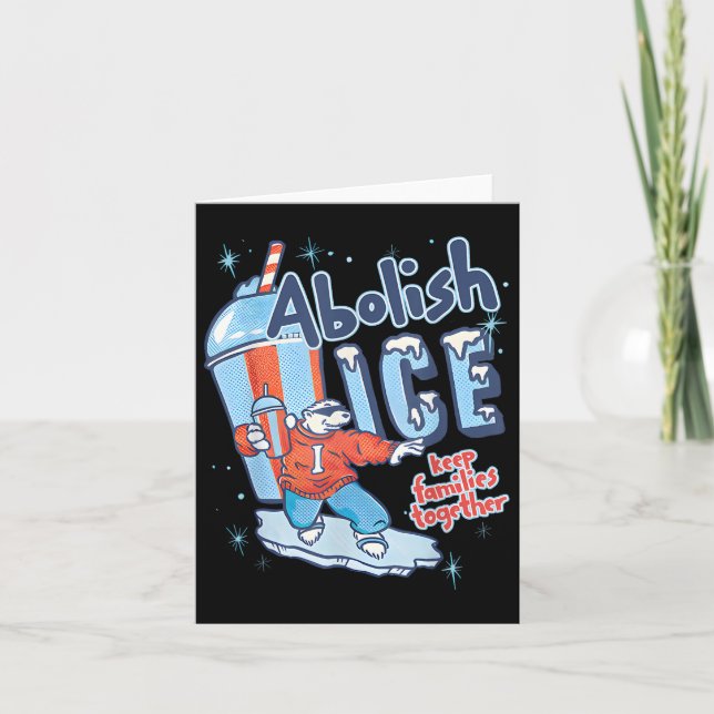 Carte Abollir la glace Garder les familles ensemble (Devant)