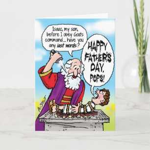 Carte Abraham & Isaac Father's Day