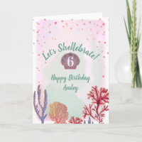 Abri sous la mer Aquarelle Anniversaire