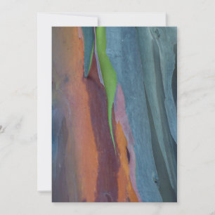 Carte Abstract de Rainbow Gum Tree