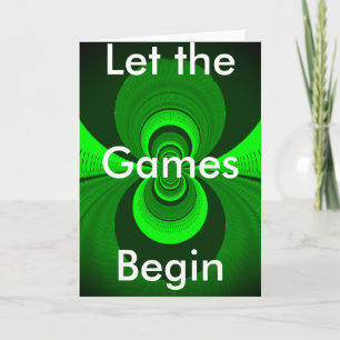 Carte Abstrait vert clair Motif Kaleidoscope Super