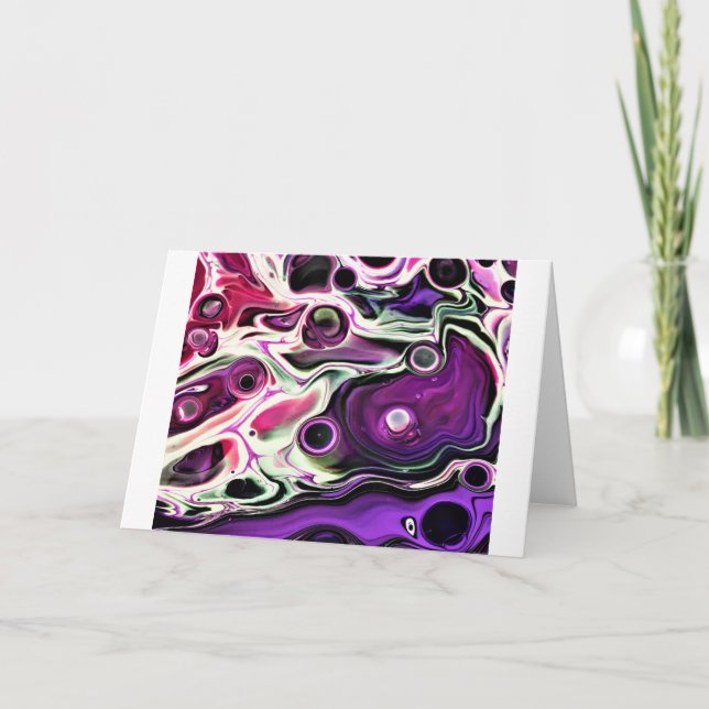 Carte Abstraite Color Study 196 (Devant)