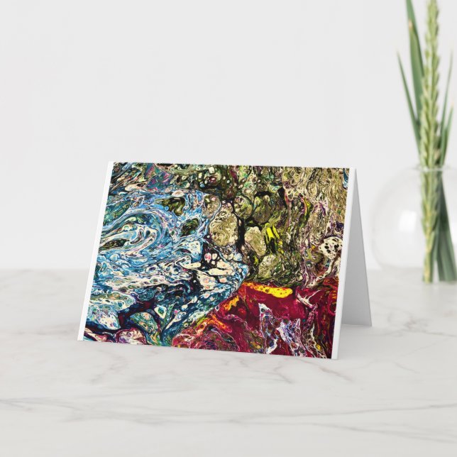 Carte Abstraite Color Study 47 (Devant)