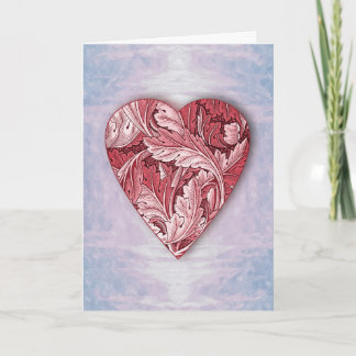 Carte Abstraite de Modèle de coeur complet Valenti