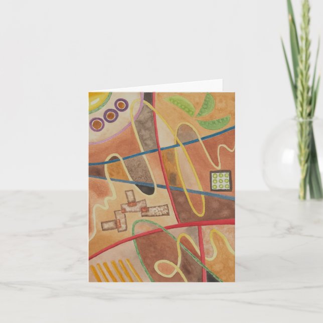 Carte Abstraite Ramen (Devant)