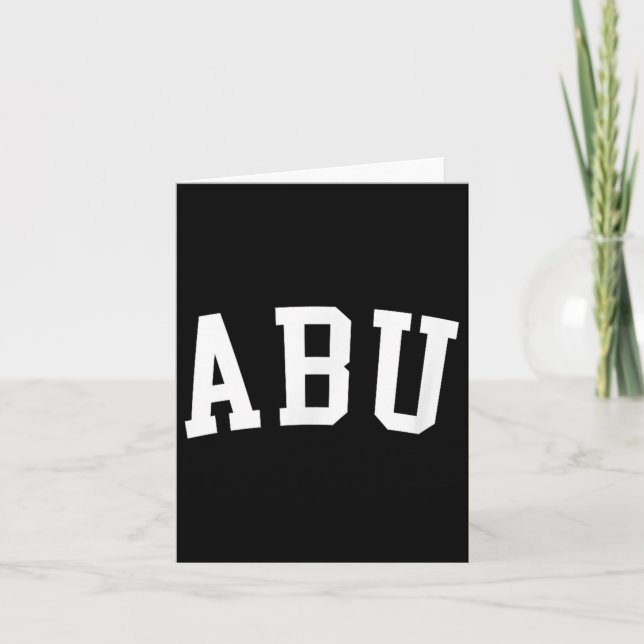 Carte Abu _1 (Devant)