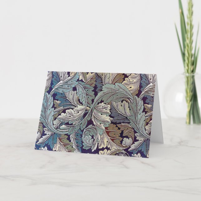 Carte Acanthus, William Morris (Devant)