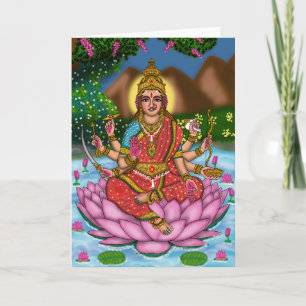 Carte Accessoires de la déesse Lakshmi