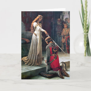 Carte Accolade par Edmund Blair Leighton