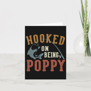 Carte Accro à Poppy Papa pêche Poppy