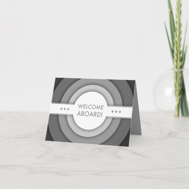 Carte accueil à bord (rétro) (Devant)