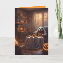 Accueil fantaisiste de la maison d'Halloween de Mm