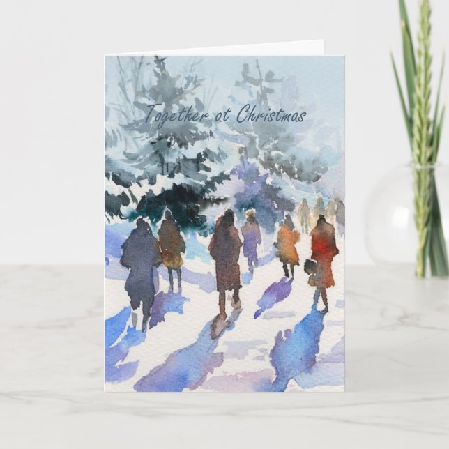 Carte Achats de sapins (Devant)